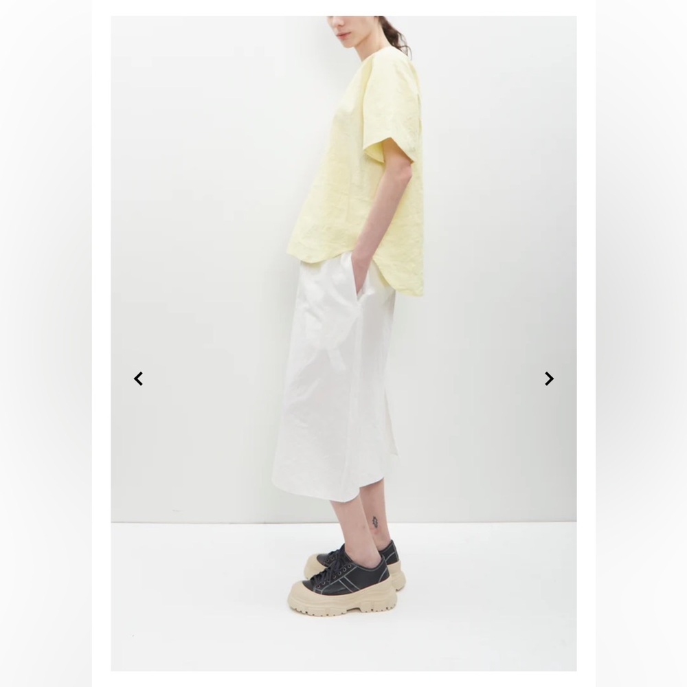 Sofie D'Hoore soft yellow bonnie top size 36